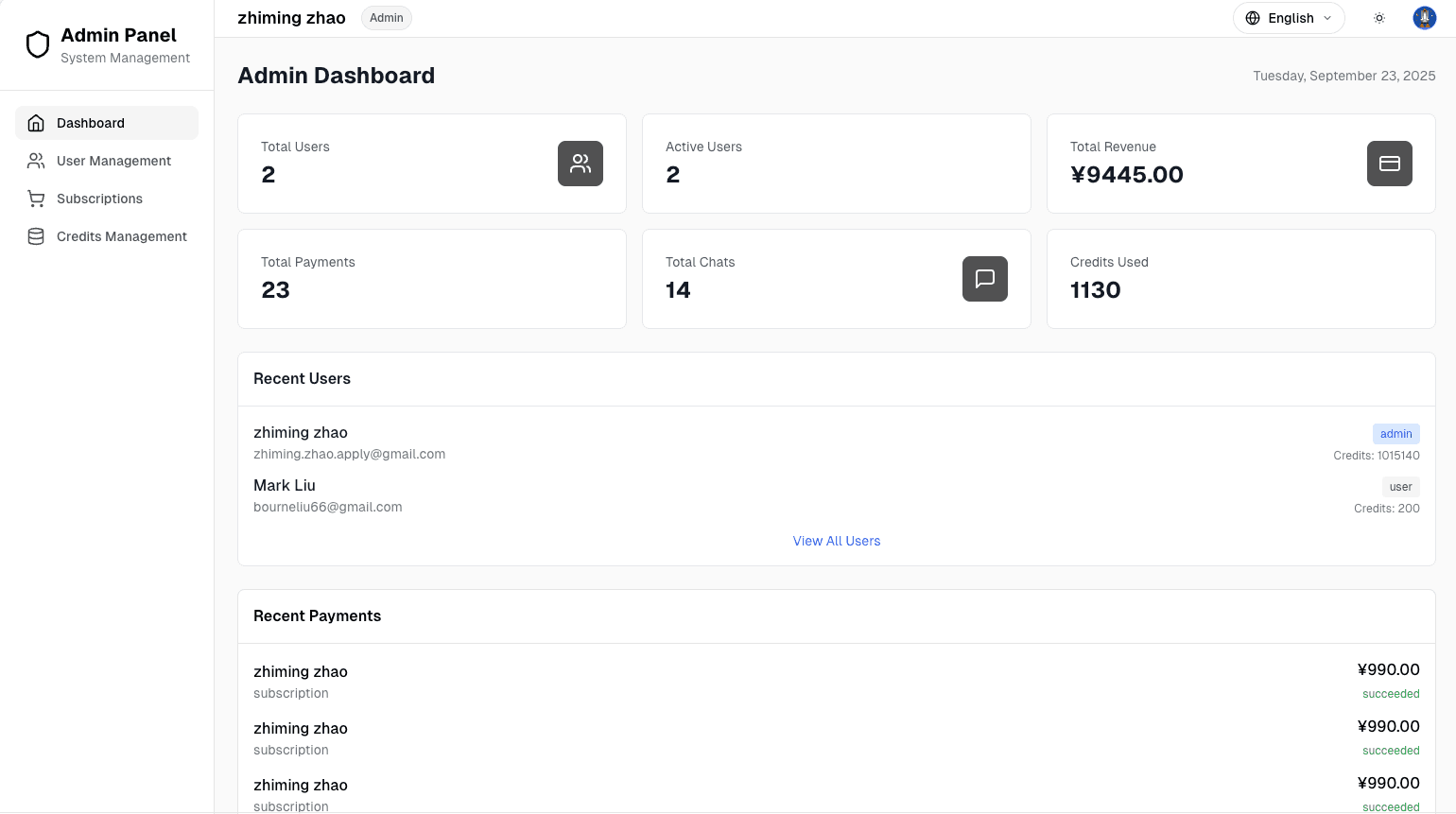 Product interface preview